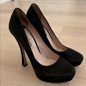 Miu Miu Platform Stiletto Pumps